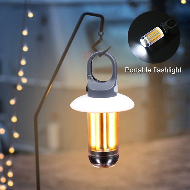 Heinast Wiederaufladbare LED-Taschenlampe mit 5 Beleuchtungsmodi, wasserdichte Camping- und Arbeitsleuchte - Bild 1