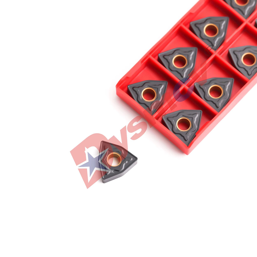 DESKAR WNMG080408-DK LF3018 Numerische Drehmaschine Externes Drehwerkzeug Pfirsichförmige Schneidklinge zur Bearbeitung von Gusseisen - Bild 2