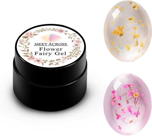 Across Floral UV Gel Nagellack, 2 Flaschen, Glänzend - Bild 1