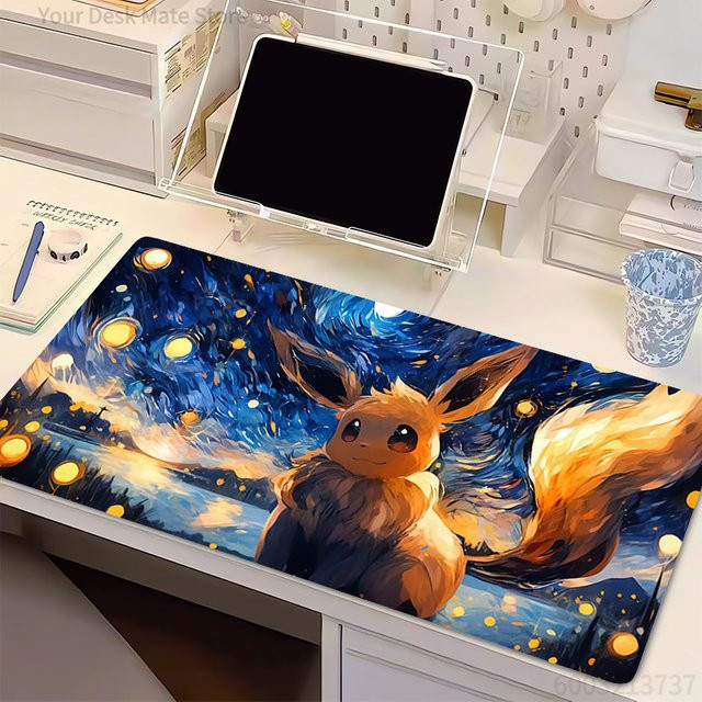 Bandai Pokemon Mauspad mit HD-Druck in Multicolour für Gamer und Computer - Bild 1