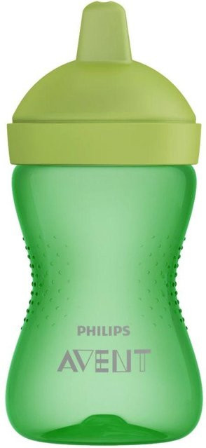 Philips Avent Trinklernbecher mit hartem Auslauf für Jungen ab 18 Monaten, Grün, 300 ml, auslaufsicher und spülmaschinenfest - Bild 1