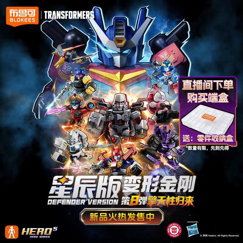 Blokees Transformers Optimus Prime Megatron Unicron Shockwave Skywarp Sludge Grimlock Metroplex, Actionfigur, Anime Modellspielzeug - Bild 1