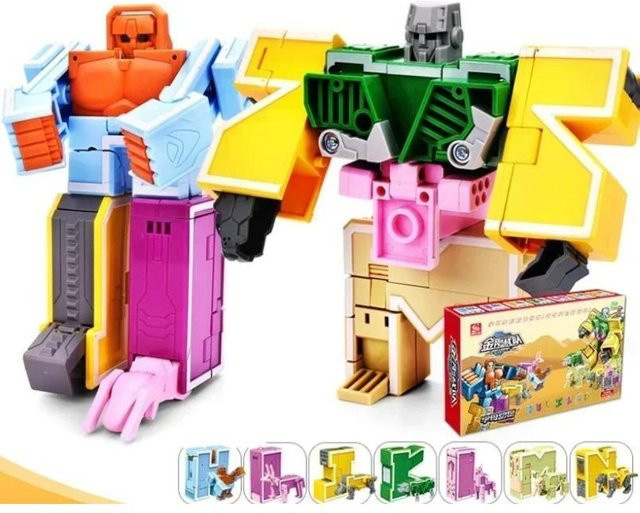 Fashnics Dinosaurier Krieger Transformation Roboter, Actionfiguren, ab 18 Jahre - Bild 1
