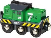 BRIO Frachtlok Batterie Spielfahrzeug grün ab 3 Jahren - Bild 2