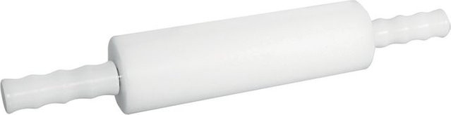 Schneider Teigrolle aus Kunststoff, weiß, Durchmesser: 8 cm, Länge: 30 cm, Breite: 30 cm - Bild 1
