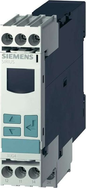 Siemens SIRIUS 3UG4614-1BR20 Überwachungsrelais für Netz- und dreiphasige Spannungen in Grau - Bild 1
