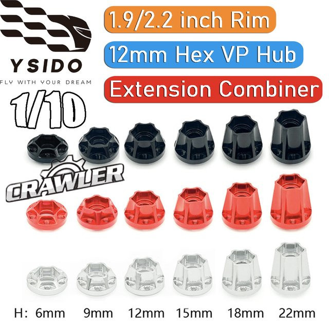 YSIDO Hex VP Nabe Verlängerung Combiner, Schwarz, Metall, Zubehör - Bild 1