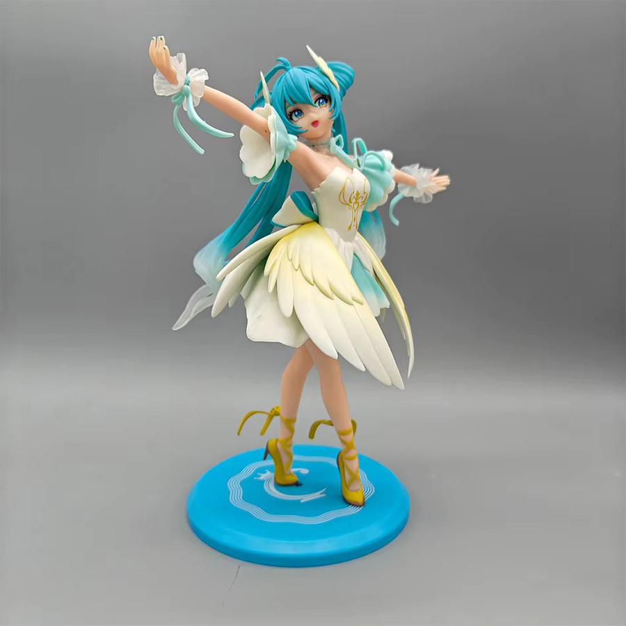 Bandai Hatsune Miku Schwan Ballett, Charakter Modell, PVC Statue - Bild 2
