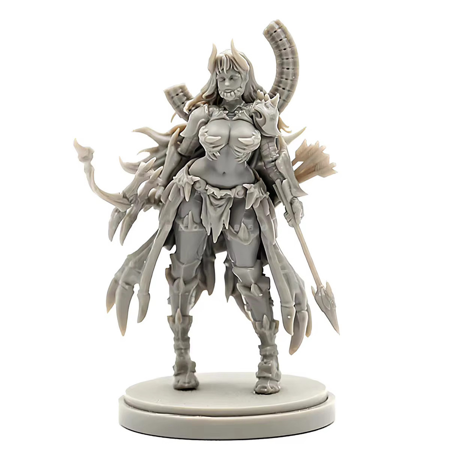 Resinking Dead Kingdom Indomitable Survivor - Tyrant Slayer Scarlet, Modellbausatz, Fantasy - Bild 1