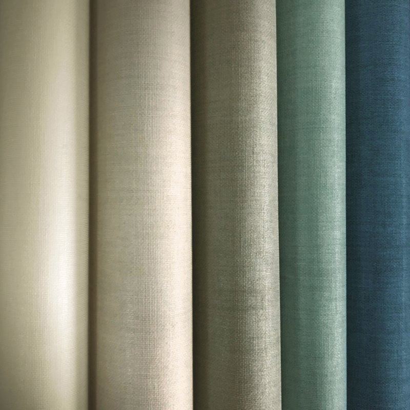 Armani Casa Tapete Linen Plain in Beige mit minimalistischem Textil-Design - Bild 1