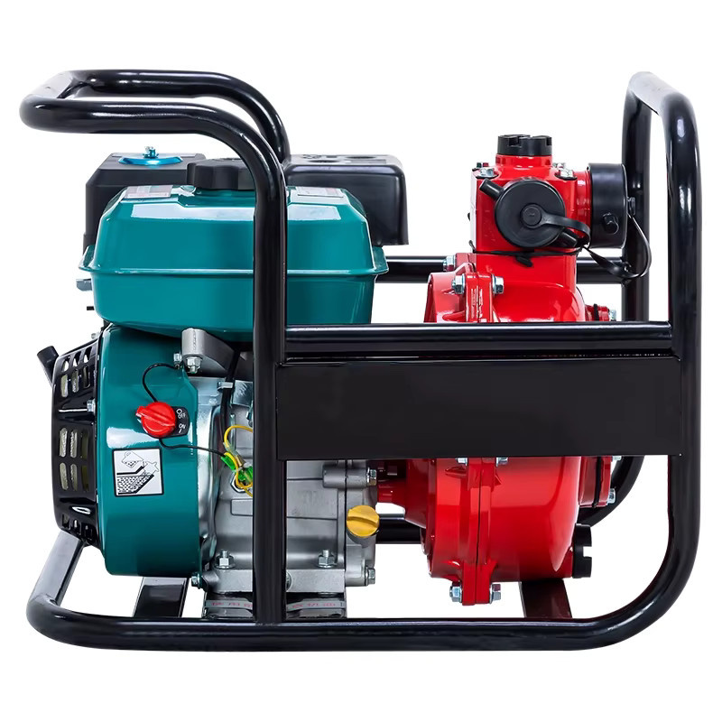 LZHZXY Hochleistungs-Wasserpumpe für Feuerwehr, Landwirtschaft und Abwasser, selbstansaugend, 2/3 Zoll - Bild 2