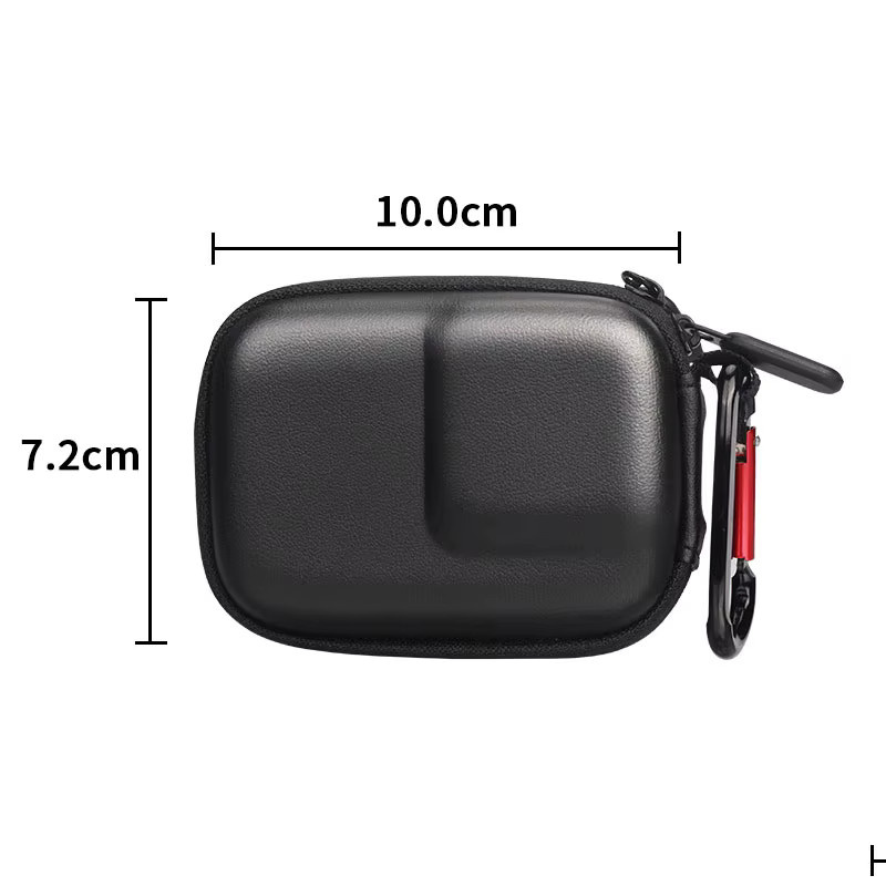 DJI Mini Reise-Tragetasche und wasserdichte Schutzhülle für Osmo Action 6, Osmo Action 5 Pro, DJI Action 4 und DJI Action 3 in Schwarz - Bild 2