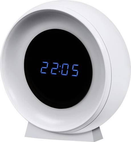 OSRAM Nightlux Digitale Uhr und LED-Nachtlicht, Weiß - Bild 1