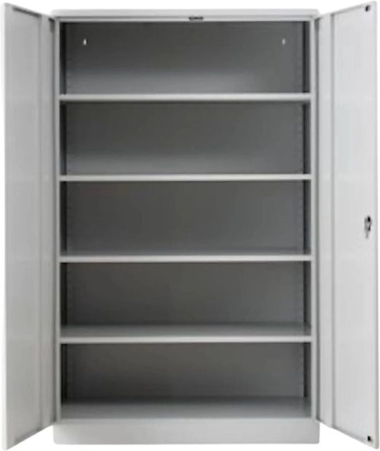 PROREGAL Stahlschrank Bee mit 5 Fachböden in Grau, verzinkt und verstärkt, H x B x T: 195 x 120 x 60 cm - Bild 1
