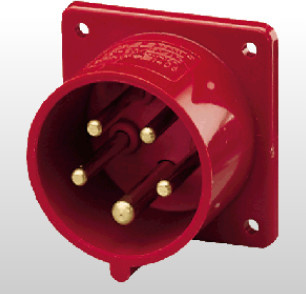 Mennekes Anbaustecker TA 32A 5p 6h 400V IP44 Rot - Bild 1