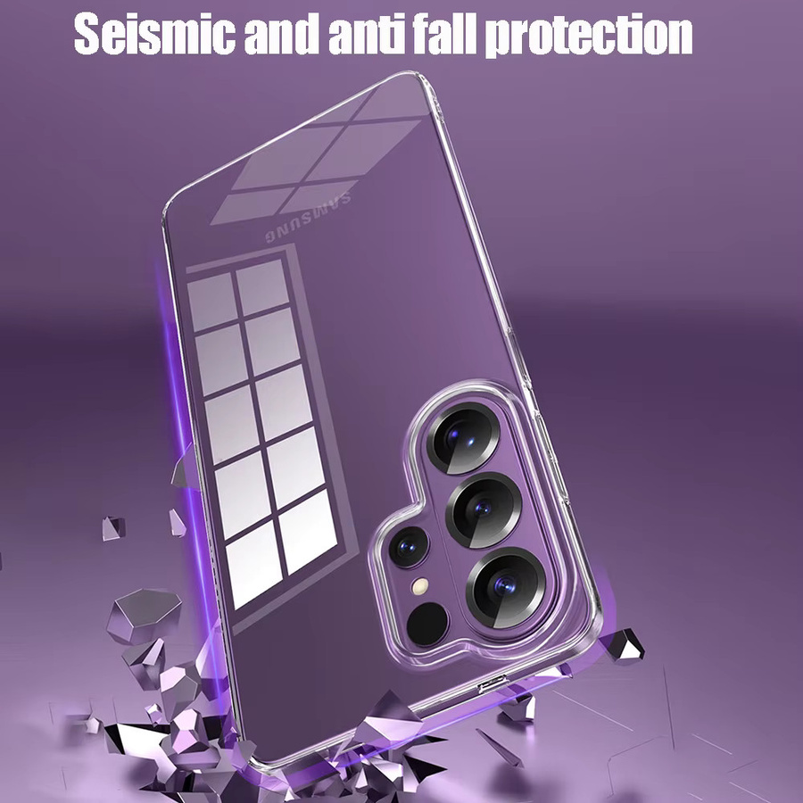 Transparente Silikon Handyhülle aus weichem TPU für Samsung Galaxy S26 S25 S24 S23 S22 S21 FE Ultra Plus - Bild 2