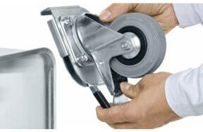 ZARGES Clip-on Lenkrollensatz, 2 Stück - Bild 1