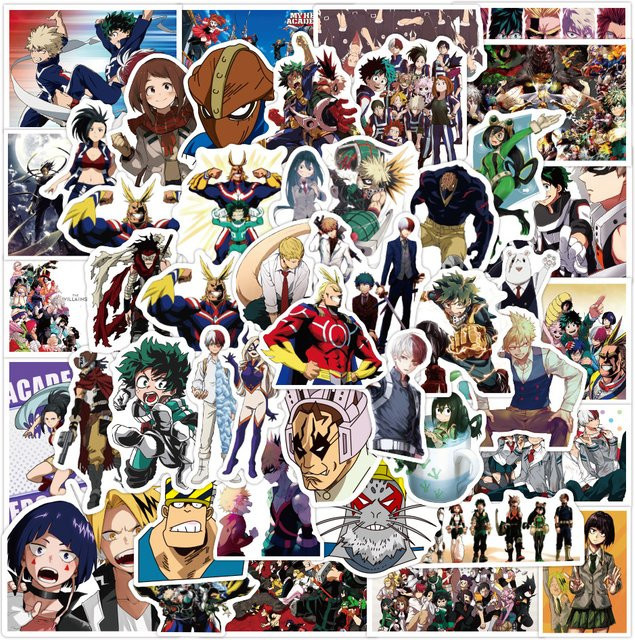 Bandai My Hero Academia Aufkleber, Bunt / Mehrfarbig - Bild 1