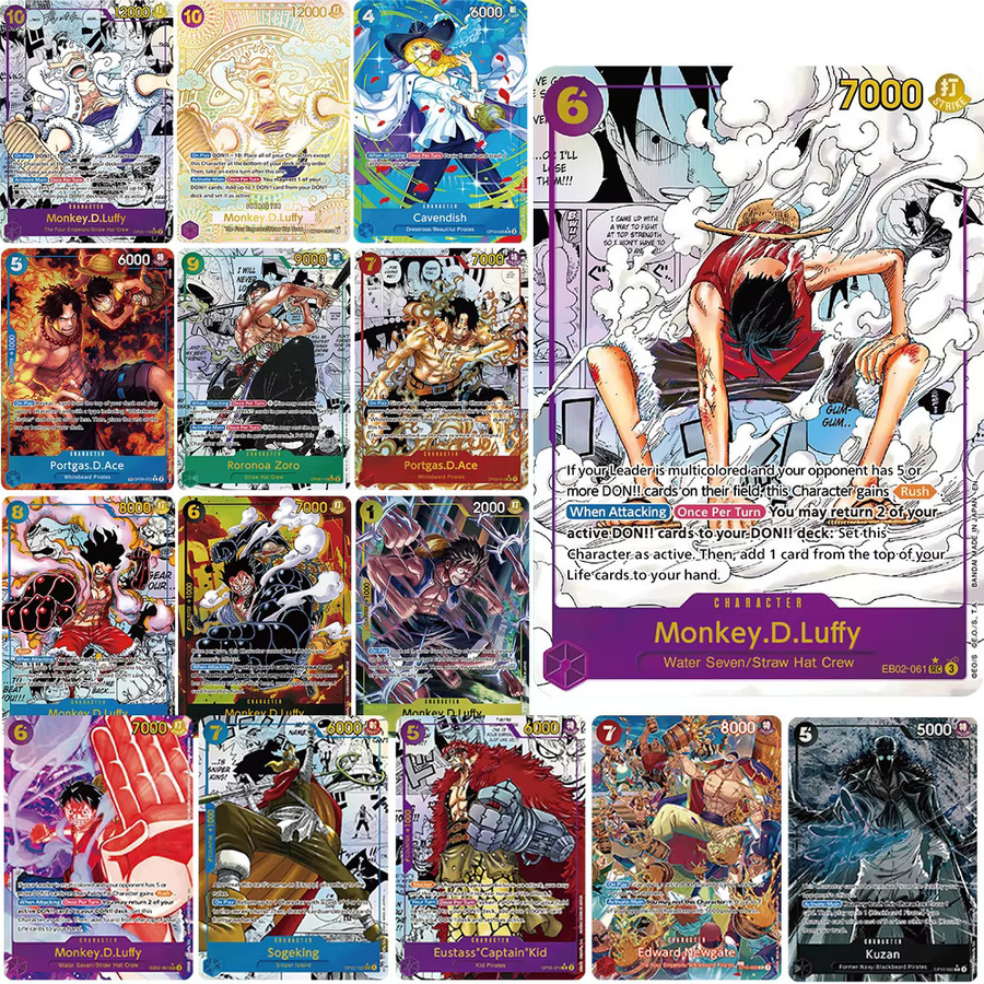 Bandai One Piece Spielkarte, Klassische Einzelkarte, Comic-Version - Bild 1