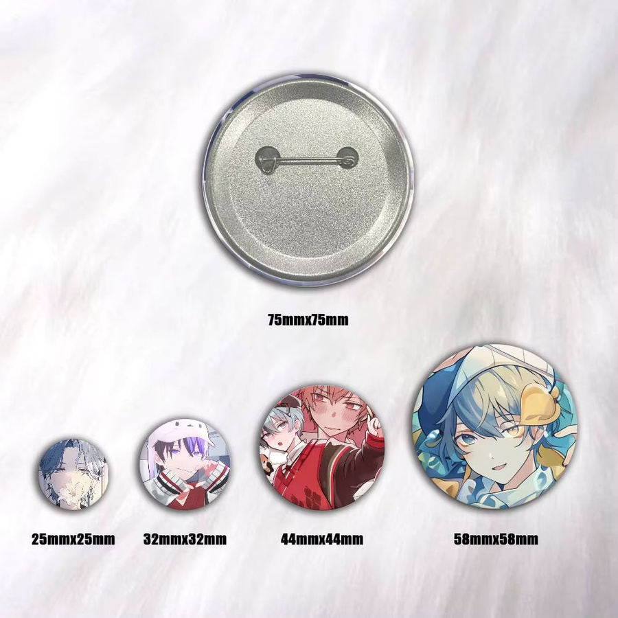 Project Sekai Toya Aoyagi Cosplay Abzeichen Pin, Weißblech Brosche, Metall - Bild 2