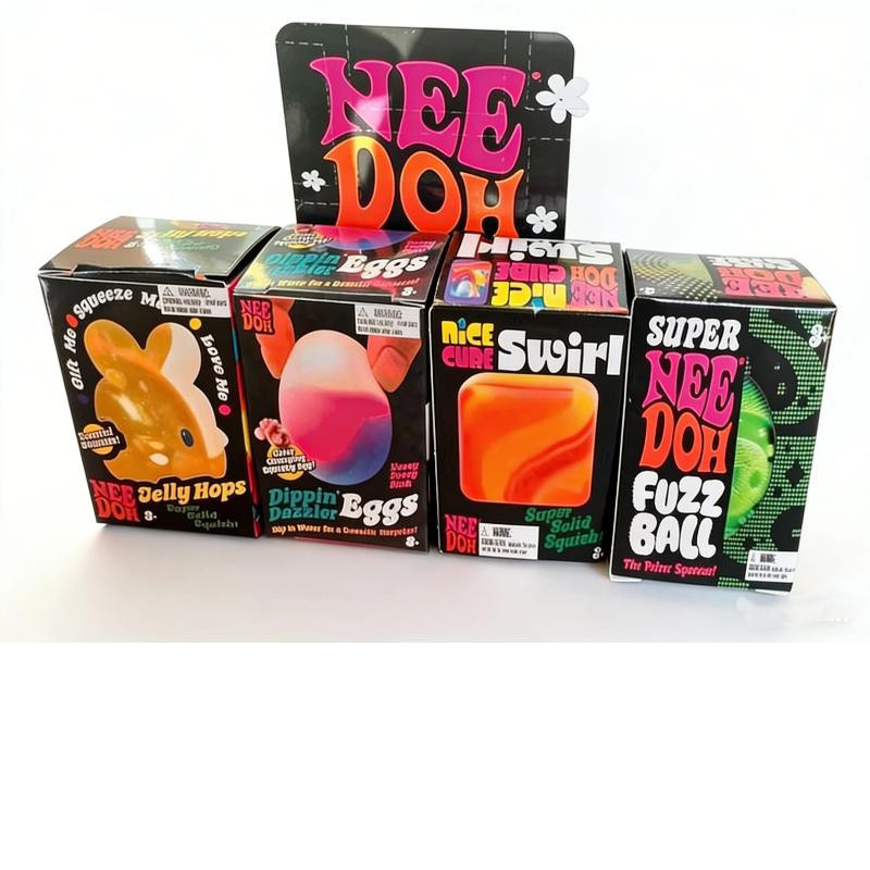 Needoh Goldenes Osterei Jagdspiel Blind Box Fidget Squishy Überraschung - Bild 1
