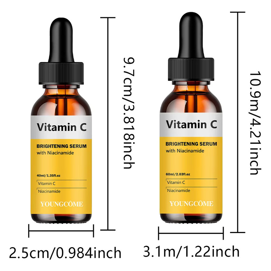 YOUNGCOME Vitamin-C-Serum mit Niacinamid, Gesichtsserum, Unisex - Bild 5