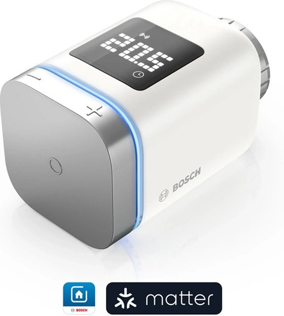Bosch Smart Home Heizkörper-Thermostat II Matter in Weiß - Bild 1