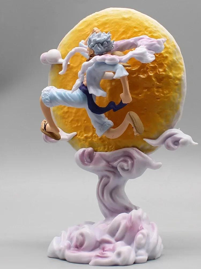 One Piece Luffy Gear 5 Action Figur Statue 14cm - Bild 2