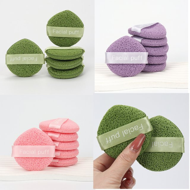 Matcha-Handschuh-Puff zur Exfoliation und Make-up-Entfernung, Unisex - Bild 1