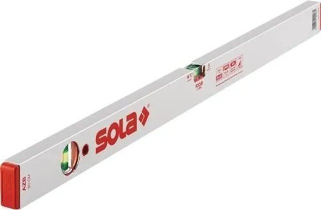 Sola Alu-Wasserwaage in Silber, Länge: 80 cm - Bild 1