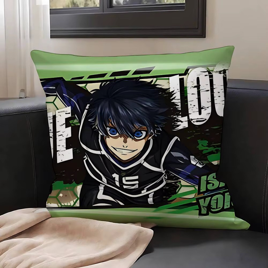 Beast Kingdom Anime B-Blue L-lock Kissenbezug aus Plüschstoff in Multicolour - Bild 2