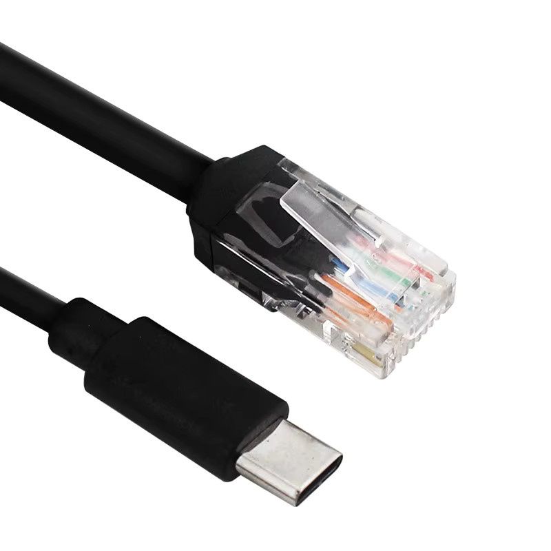 SHCHV Raspberry Pi 5 PoE-Splitter Gigabit Ethernet 10/100/1000MB Typ-C 5V 4A Schwarz - Bild 4
