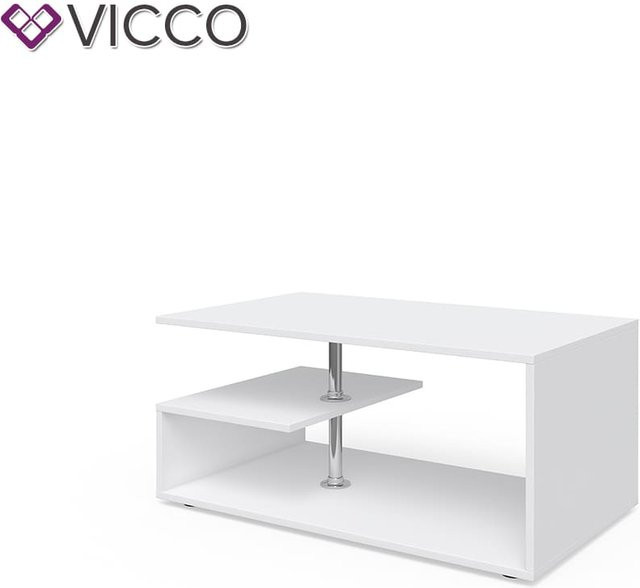VICCO Couchtisch GUILLERMO Wohnzimmertisch mit Melaminharzbeschichtung in Rechteckform - Bild 1