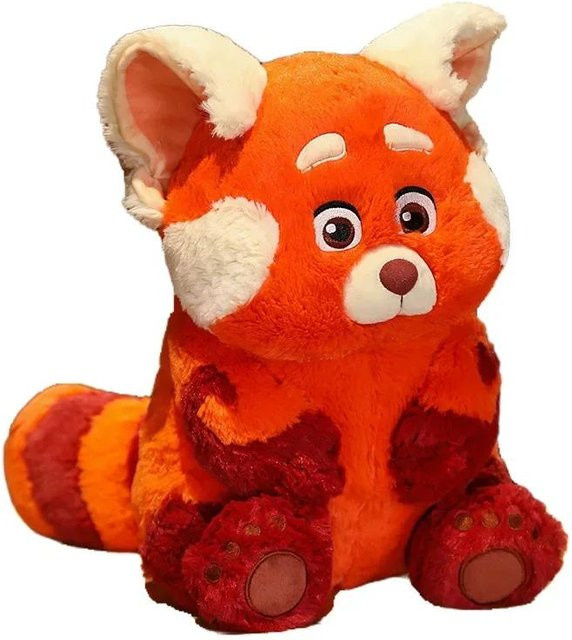 Linyi toy Roter Panda Kawaii Plüschtier, 30cm, ab 14 Jahren - Bild 1