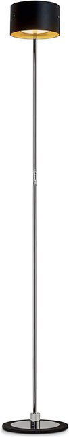 Oligo Trofeo LED-Stehleuchte in Schwarz Matt und Blattgold mit Tunable White (2200K - 5000K) und Casambi-Steuerung - Bild 1