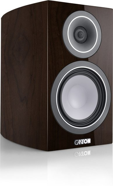 Canton Vento 20 Regallautsprecher passiv Hochglanz Nussbaum Dunkel Braun 20 Stück - Bild 1