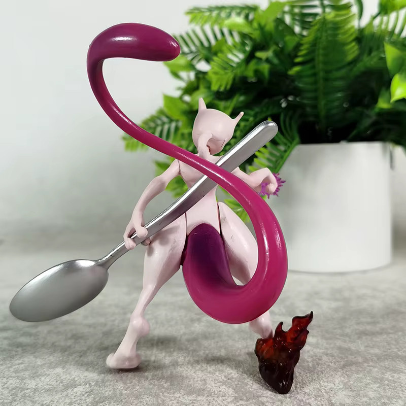 Bandai Pokémon Mewtwo, Actionfigure, 12,5 cm, PVC - Bild 2