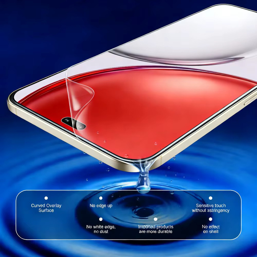 2 Stück Ultra-Klare Hydrogel-Displayschutzfolie für Honor Magic 8 7 6 5 4 Pro Lite X9C X9A X8B und Honor 500 400 300 Pro 200 100 in Transparent - Bild 3