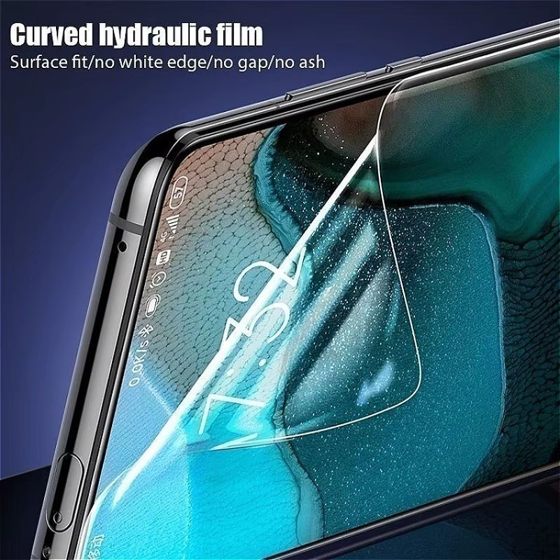 3er Pack HD Clear Full Cover Hydrogel Displayschutzfolie für OnePlus (Transparent) - Bild 3