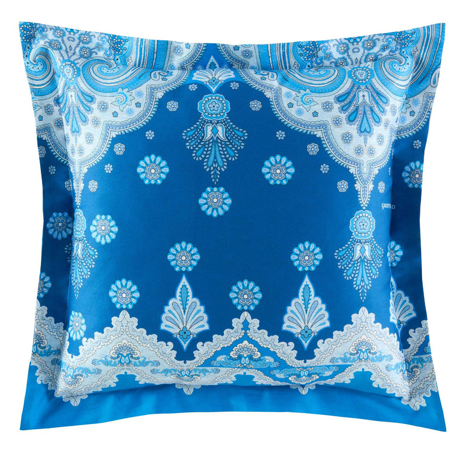 Bassetti Satin Kissenhülle ISOLABELLA in Indigo Blau, B/B: 65 x 65 cm - Bild 1