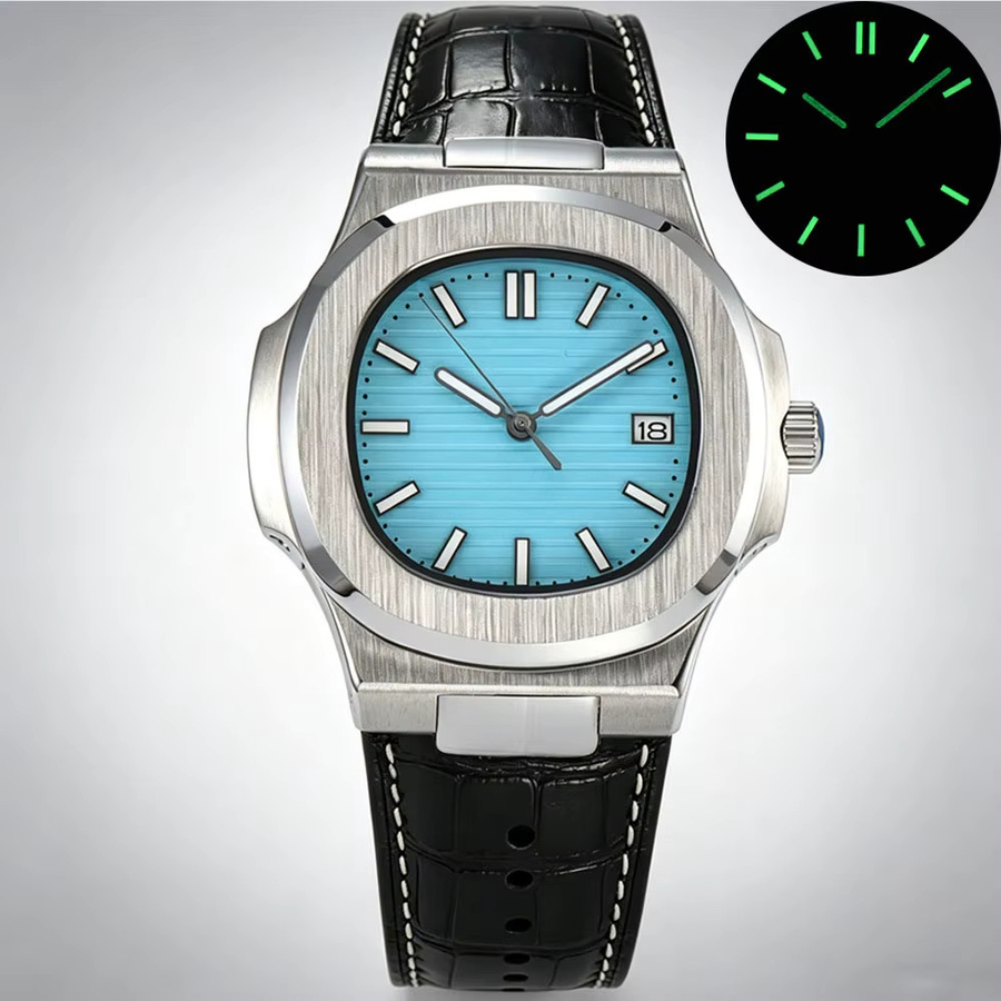 OUMASHI Armbanduhr Automatik, Edelstahl, Tonneau, 41 mm, Herren - Bild 2