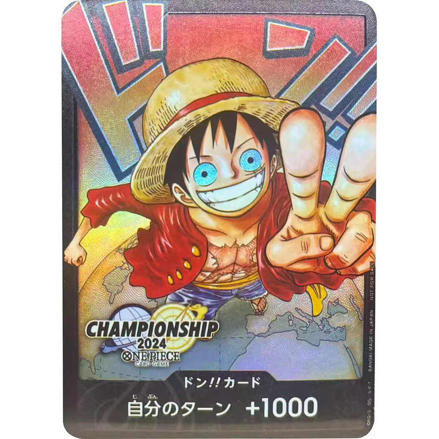 Bandai One Piece Sammelkarten Monkey D. Ruffy, bunt - Bild 2