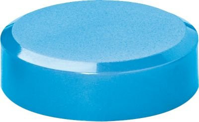 MAUL Magnete Whiteboard 2000 Serie, Blau, 20 Stück, Durchmesser: 30 mm, Höhe: 10,5 mm - Bild 1