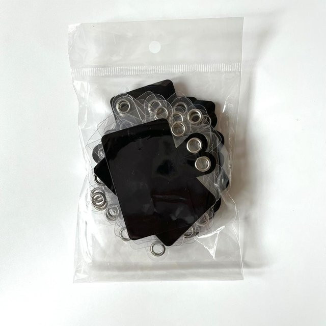 50 Stück Universelle Handy-Lanyard Anti-Verlust Karten-Dichtung in Transparent und Schwarz von Market-5 - Bild 1