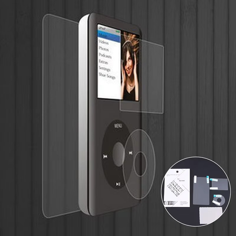 Apple Schutzfolien-Set für iPod Classic 6. und 7. Generation (80GB, 120GB, 160GB) in Transparent für Bildschirm und Rückseite - Bild 2