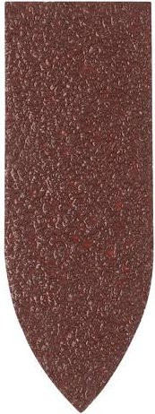 Bosch Deltaschleifpapier mit Klett Körnung 240 ungelocht braun Eckmaß: 3,2 cm x 3,2 cm 5 Stück - Bild 1