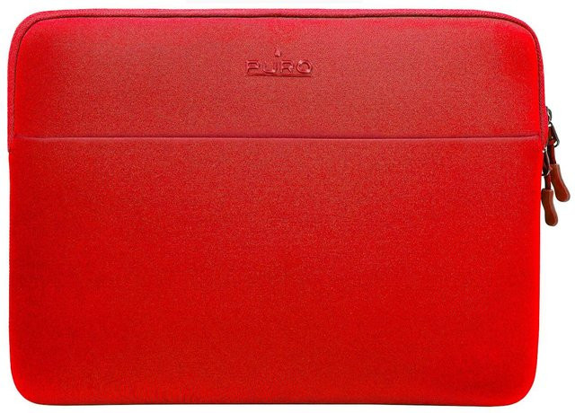 Puro Laptop Sleeve Tasche mit Pocket für 13 Zoll PC in Rot - Bild 1