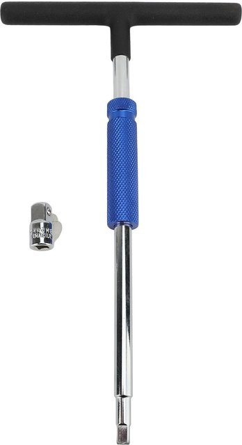 YOSOO T-Griff-Steckschlüssel mit 1/4 Zoll Antrieb und 1/4 bis 3/8 Zoll Adapter in Blau - Bild 1