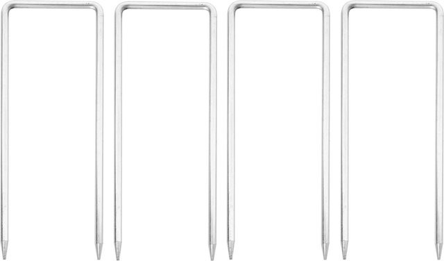 MCW 4er-Set Fixiernagel für Trampolin B34 in Silber aus Metall - Bild 1