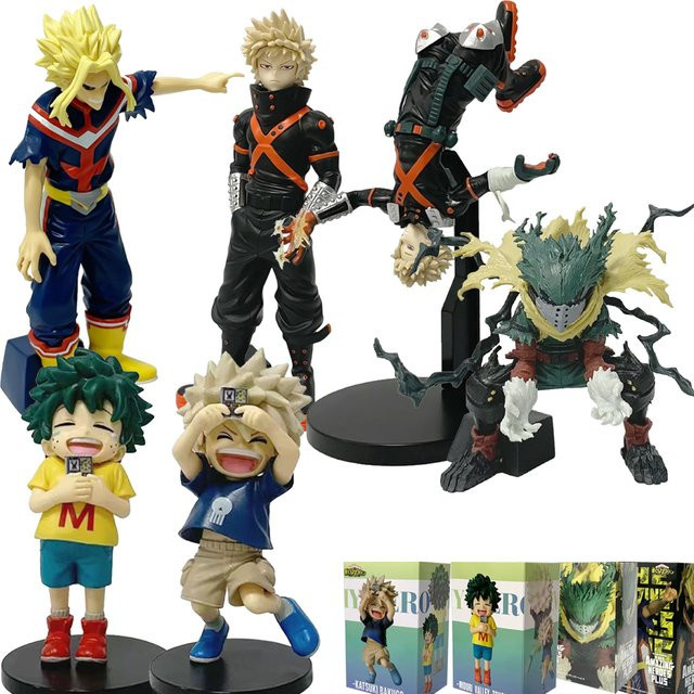 Banpresto My Hero Academia Katsuki Bakugo Midoriya Izuku, Anime PVC-Modell Figuren, Einzelfigur - Bild 1
